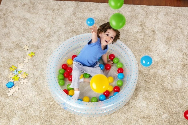 Inflatable Children's Pool with Balls and Repair Kit by BESTWAY