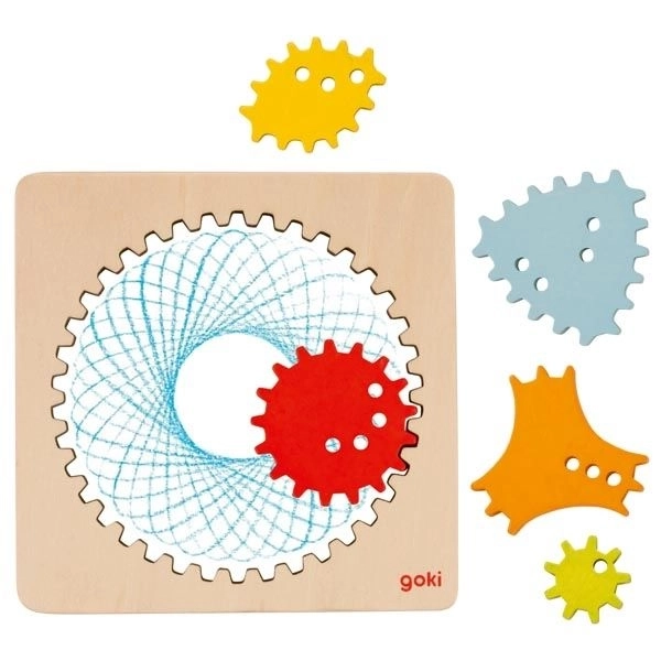 Wooden Spirograph by Goki