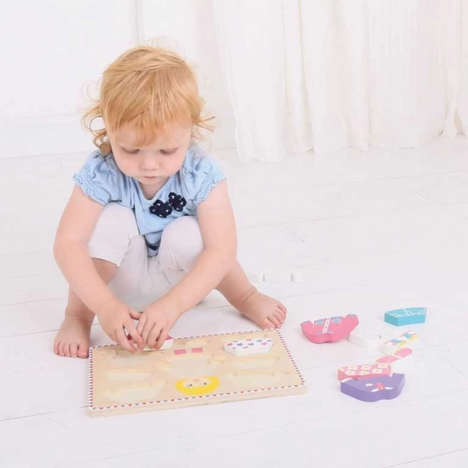 Bigjigs Baby Dress-Up Puzzle Girl