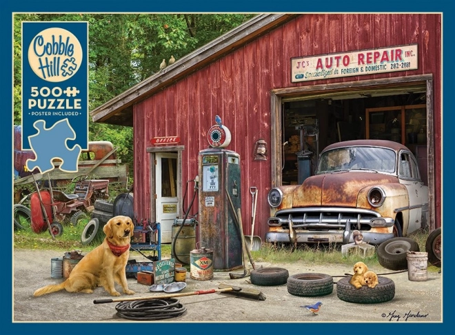 Auto Repair Puzzle 500 Pieces