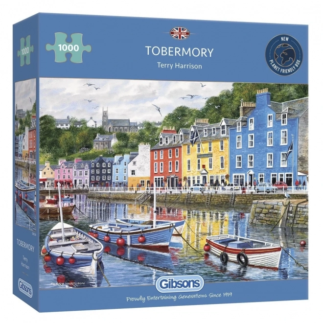 Vibrant Tobermory Puzzle 1000 Pieces