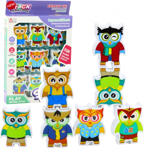 Educational Game Owl Domino