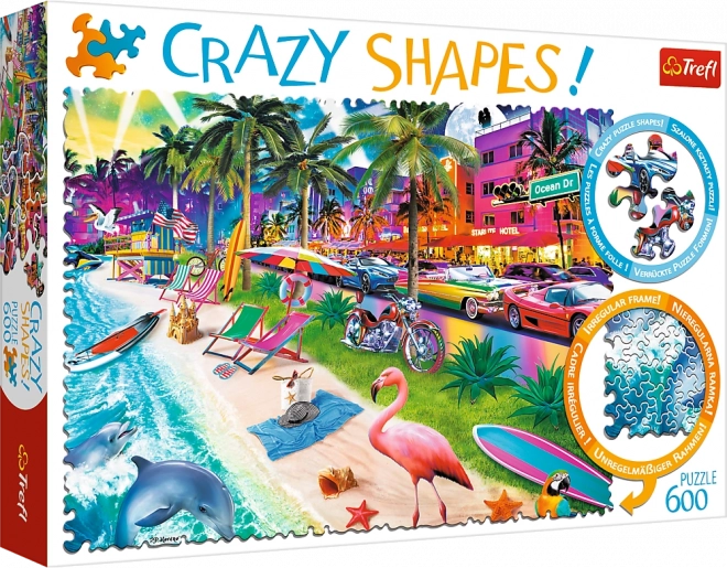 Crazy Shapes Miami Beach Puzzle