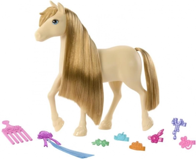 Barbie Mysteries: Tornado Horse with Long Mane for Styling