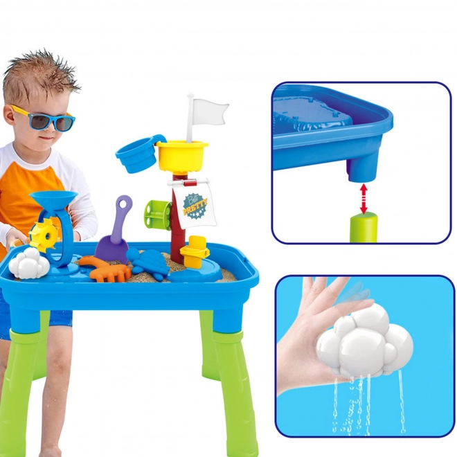 Woopie Sand and Water Pirate Ship Table