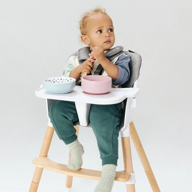 Lionelo Koen 2-in-1 High Chair Grey Stone