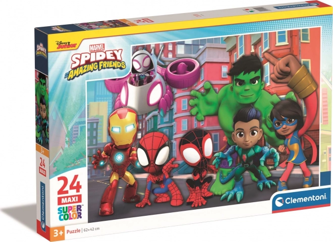 Maxi Puzzle - Spidey Adventure