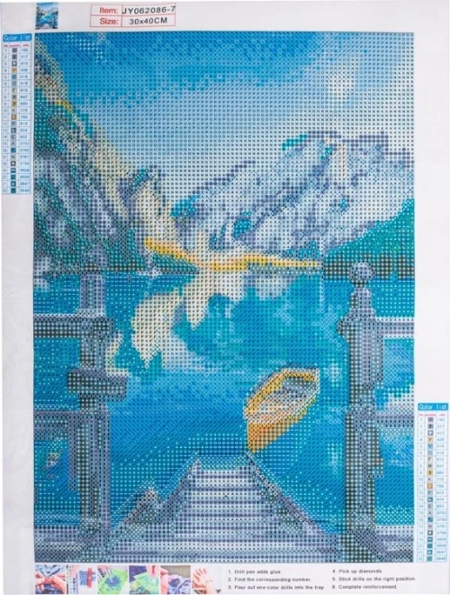 Diamond Painting 5D Mosaic Lake Set