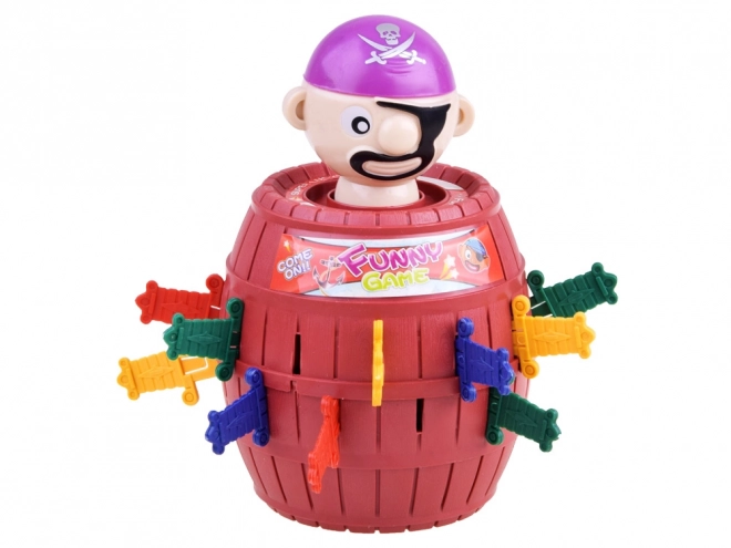 Pirate Barrel Game and Coin Bank