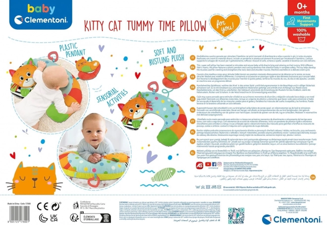 Cute Kitten Pillow for Kids