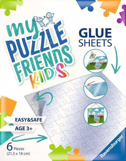 Ravensburger Adhesive Film My Puzzle Friends for Kids 500 Pieces