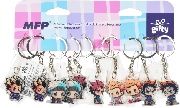 Anime Keychain Mix 10 pcs