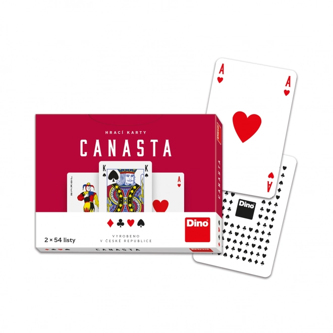 Dino Luxury Playing Cards Set for Kanasta