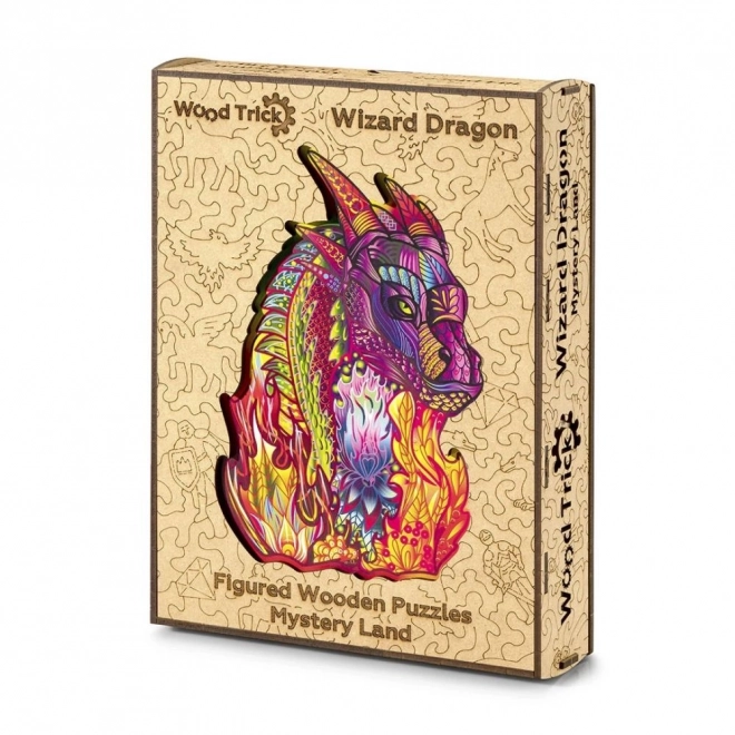 Wooden Dragon Puzzle