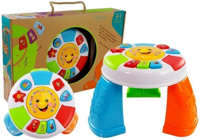 Educational Activity Table for Toddlers