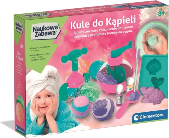 Clementoni wetenschappelijke set – bruisballen voor in bad