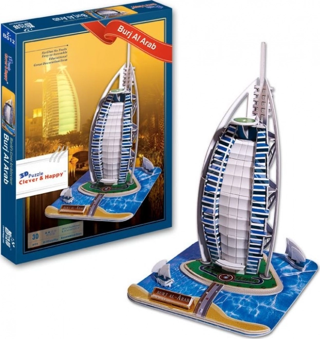 3D Puzzle Burj Al Arab by Clever&Happy