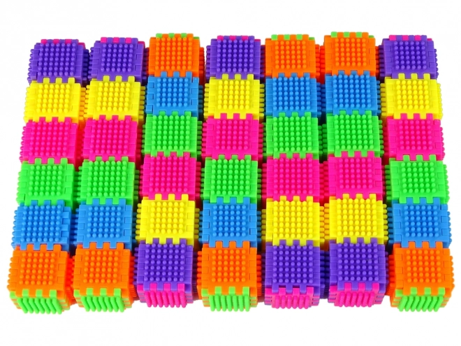 Colorful Waffle Blocks Set