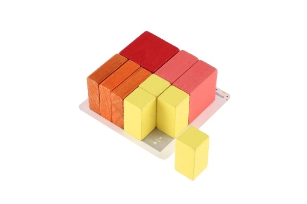 Wooden Puzzle and Construction Set