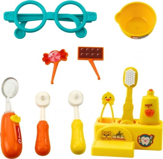 Podsvietené zrkadielko na dôkladnú prehliadku