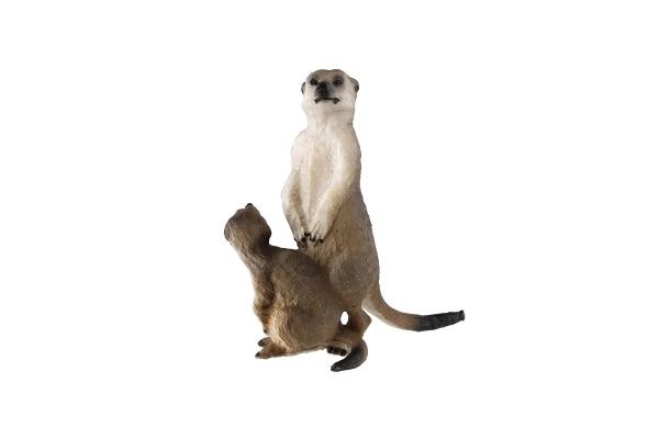 Meerkat with Baby Figurine