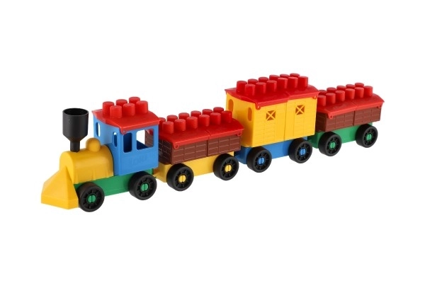 Lori Train Building Set with 3 Carriages