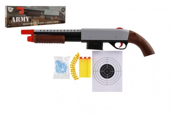 Toy Shotgun with Foam Darts and Water Beads