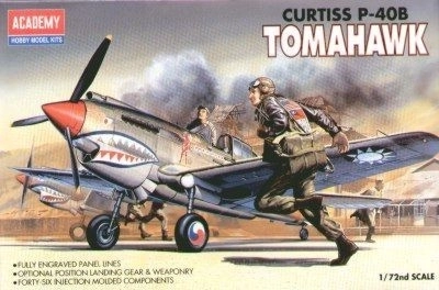 Academy Curtiss P-40 B Tomahawk Model Kit