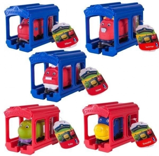 STACYJKOWO Train with Garage for the Little Ones