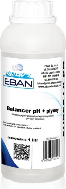 Balancer pH plus Kvapalina na zvyšovanie pH vody v bazéne