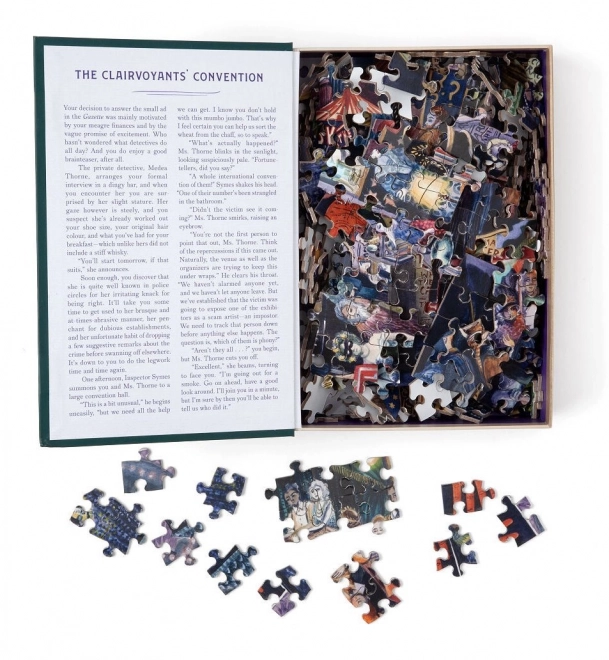 Puzzle with a Detective Case: Psychic Conference 500 Pieces