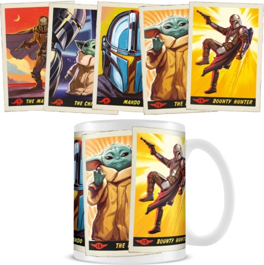 Keramična skodelica 315 ml z motivi The Child in Bounty Hunter