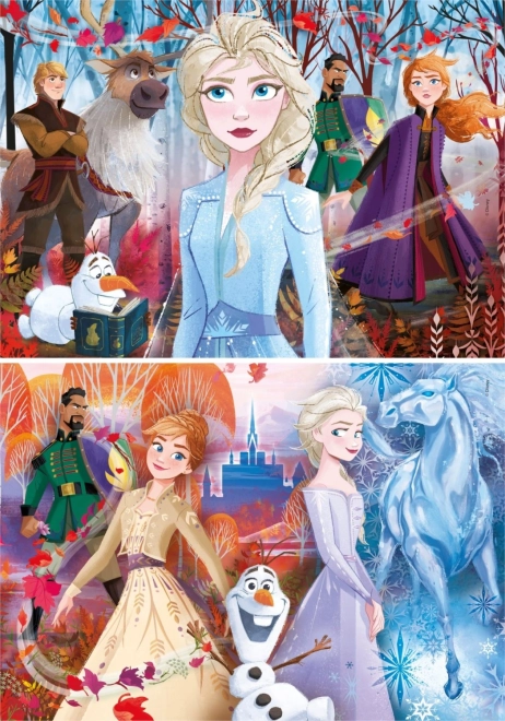 Frozen 2 Super Color Puzzle Set