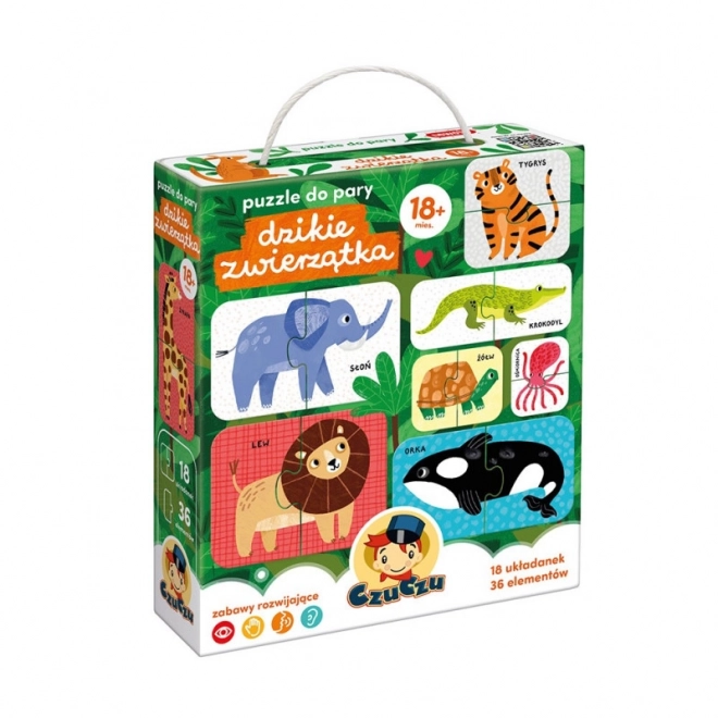 Wild Animal Matching Puzzle