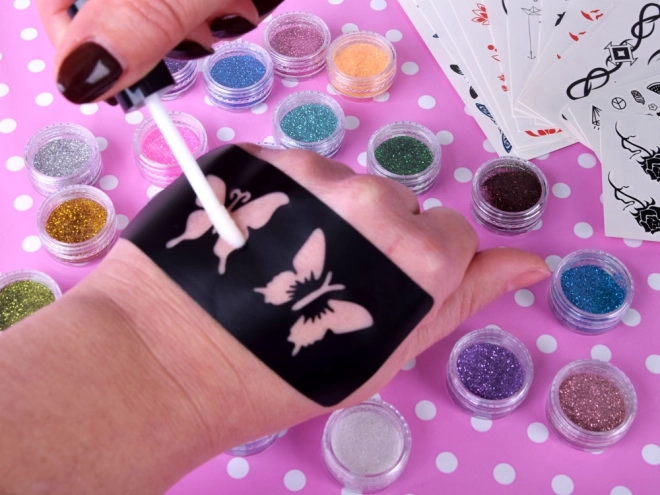 Glitter Tattoo Kit for Kids