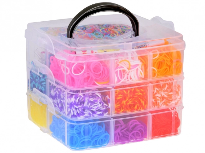 Magic Loom Band Bracelet Kit 4500 Pieces