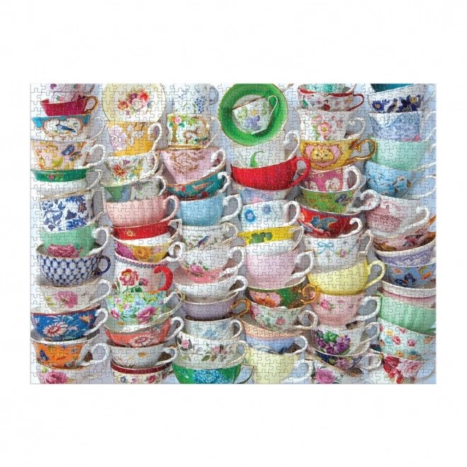 Tea Cups Jigsaw Puzzle