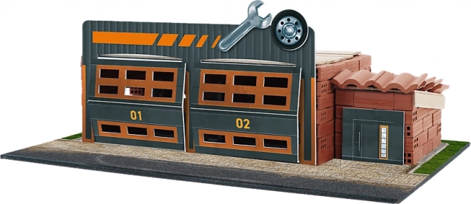 Brick Trick Auto Repair Workshop Building Set