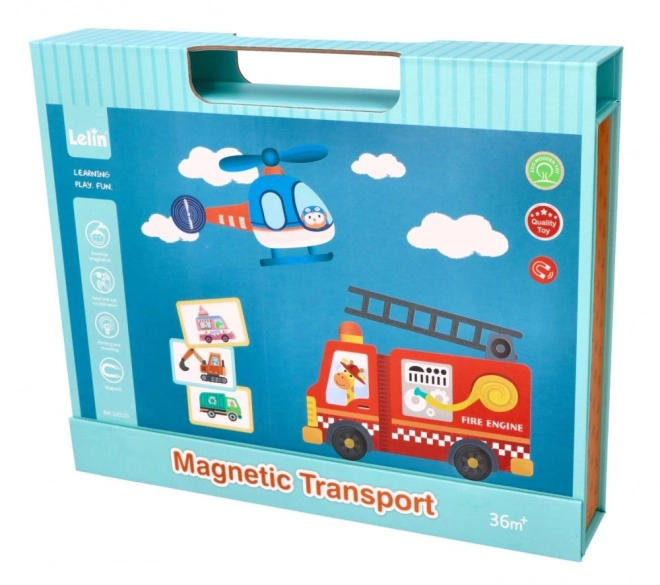 Magnetic Vehicle Puzzle