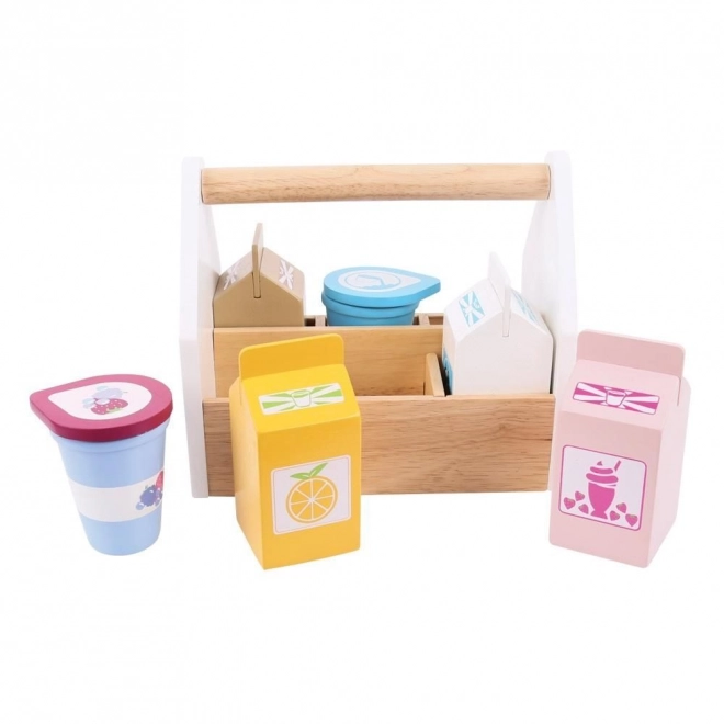 Bigjigs Toys Portable Beverage Set