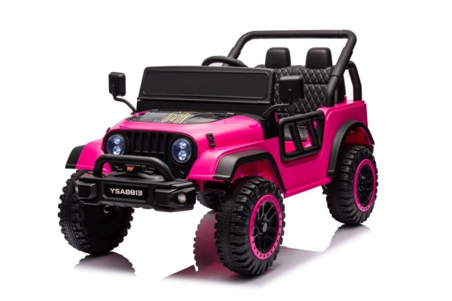 Pink 24V Electric Ride-On Car