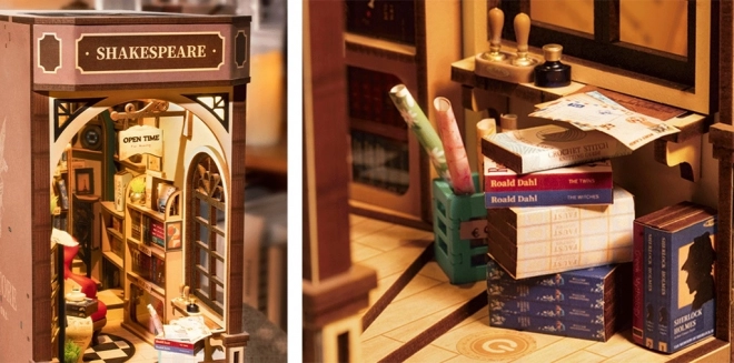 RoboTime Bookstore Miniature Bookend