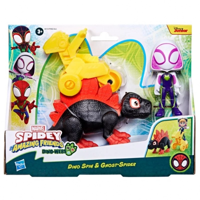 Spider-Man and Friends Dinosaur Action Figure Set