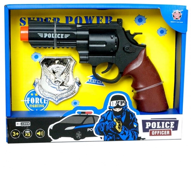 Police Toy Gun with Badge