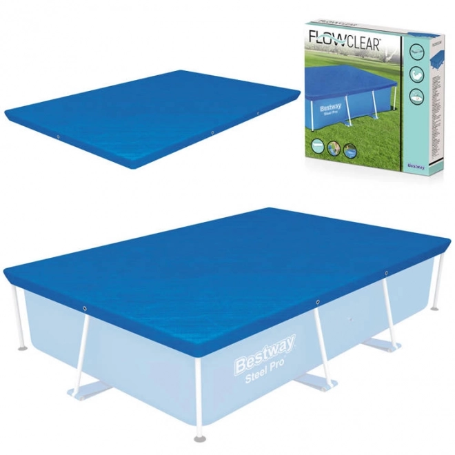 Protective Pool Cover for Rectangular Frame Pools