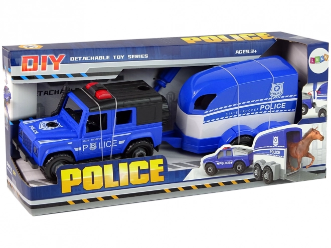 Police Off-Road Transporter DIY Set