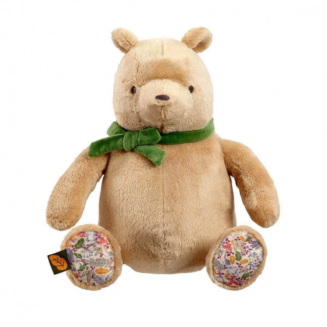 Plush Winnie the Pooh with Green Bow