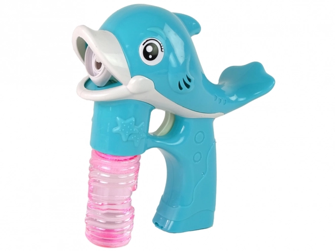 Blue Dolphin Bubble Machine