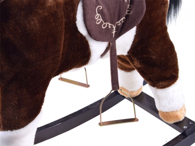 Large rocking horse wags its tail ZA0052