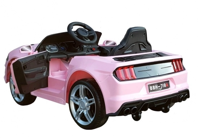 Pink Electric Toy Car